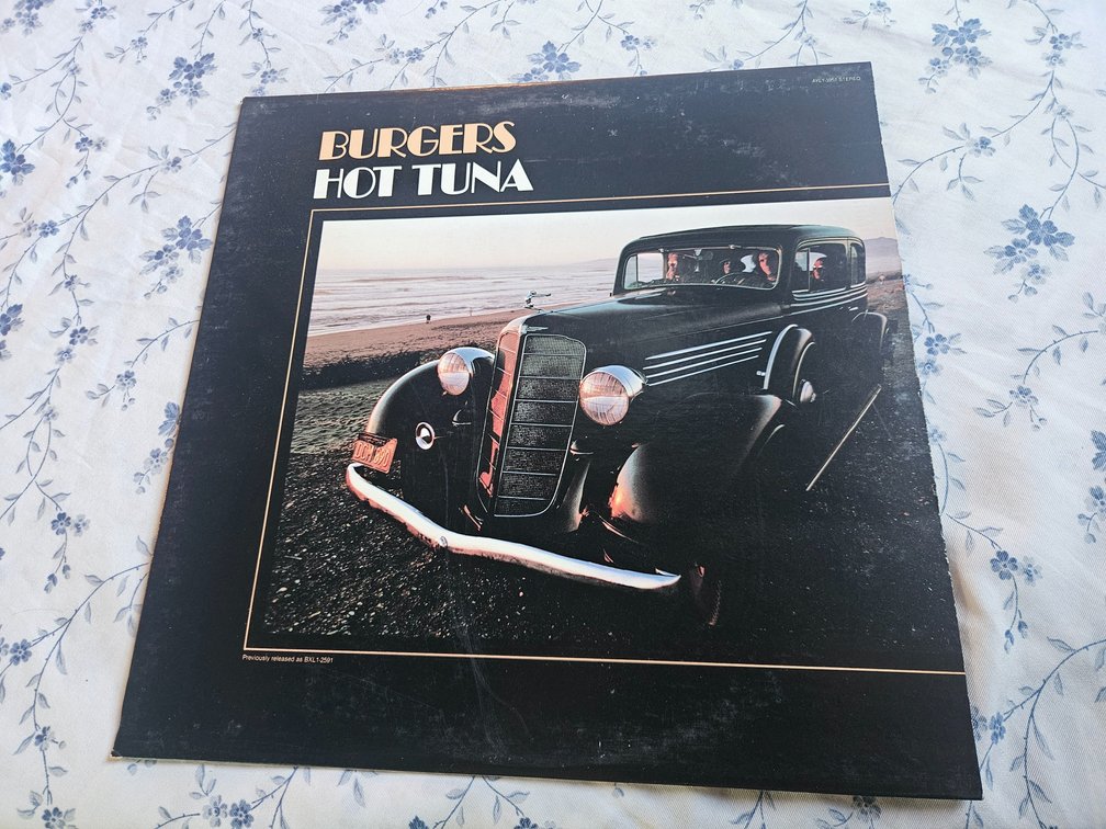 Burgers  -  Hot Tuna  - LP  ca. 1972