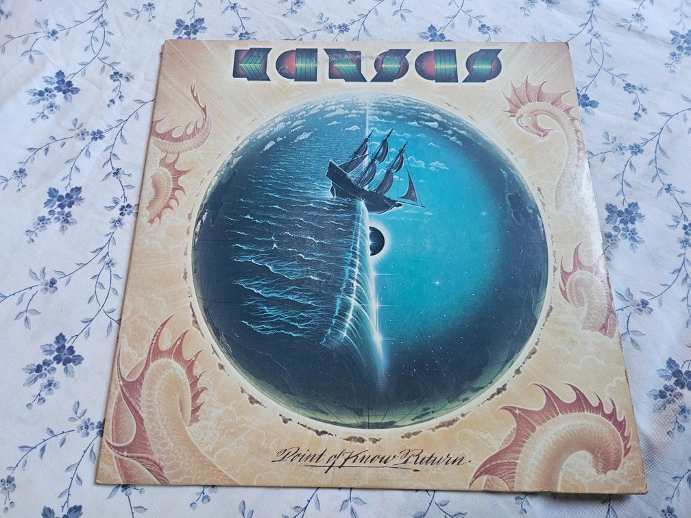 Kansas  -  Point of Know Return  -  LP ca 1977