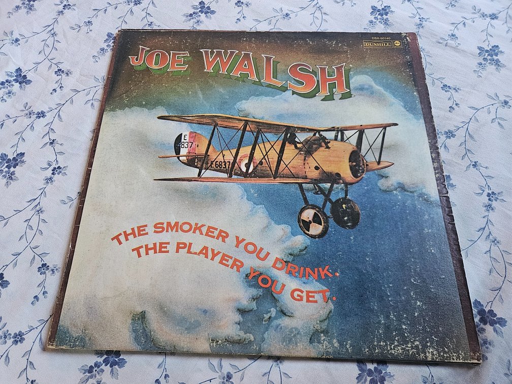 Joe Walsh  -  The Smoker You Drink, The Player You Get - LP ca. 1973