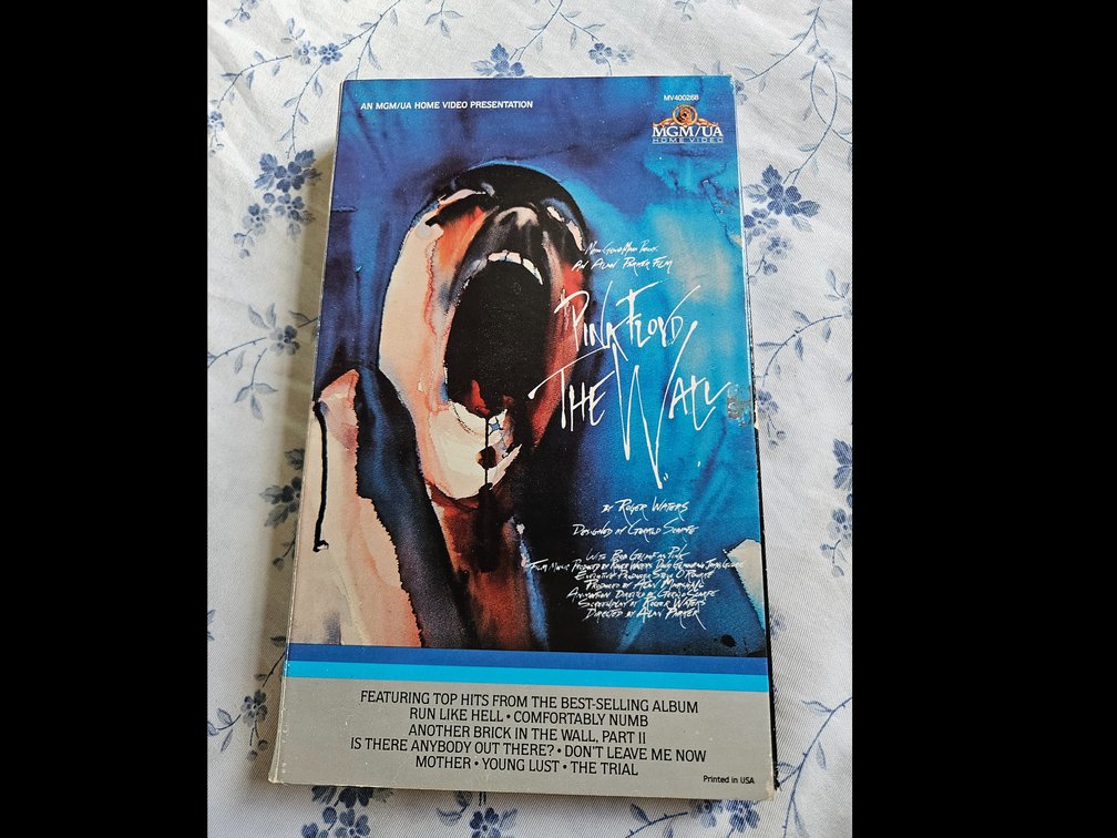 Pink Floyd  -  The Wall  - VHS tape in original packaging 