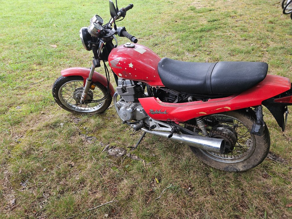 1991 Honda Nighthawk Motorcycle 