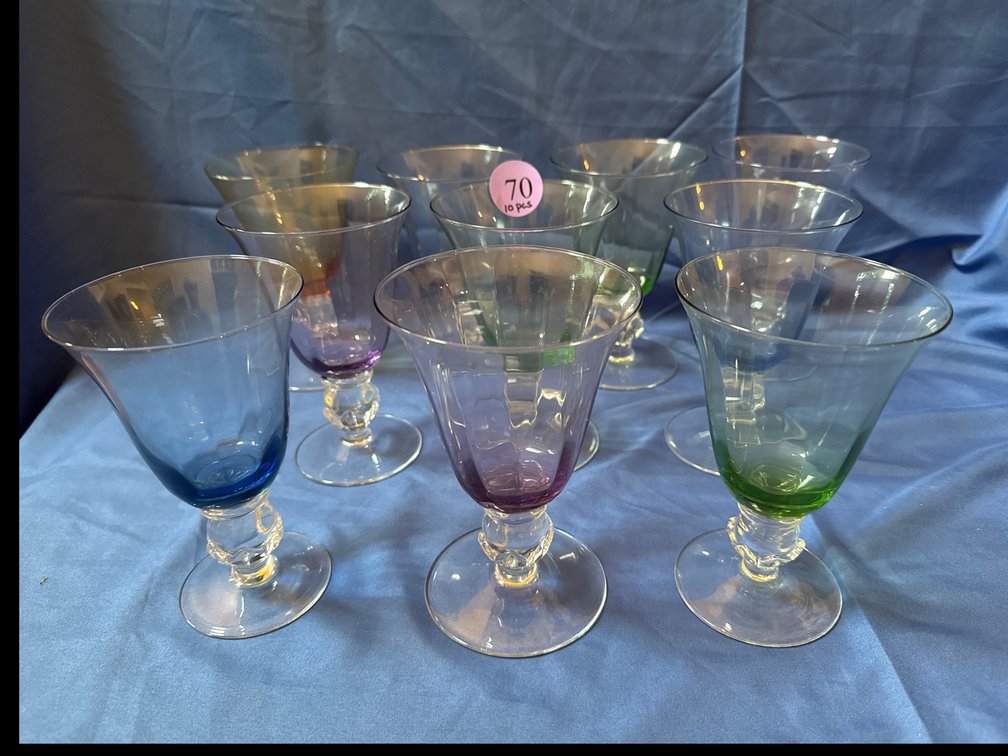 Wine Glasses, 10