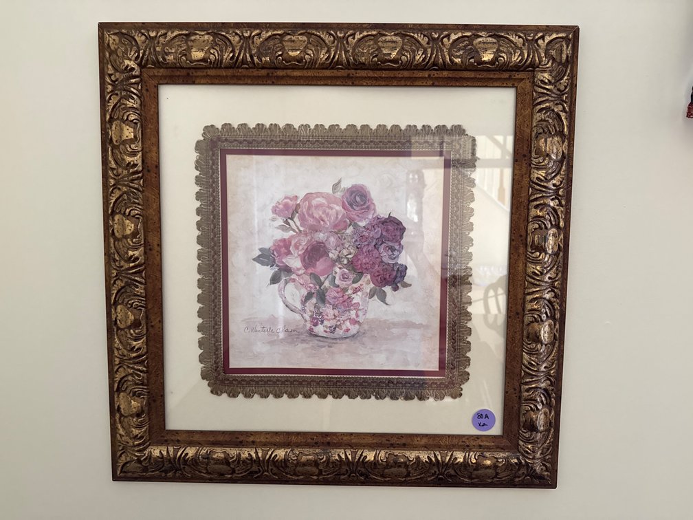 Framed Floral Prints 