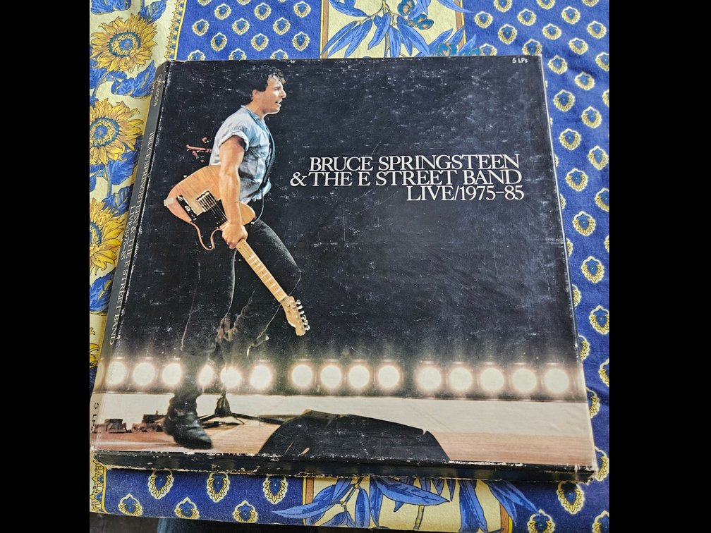 Bruce Springsteen and The E Street Band Live - 5 LP set  ca 1986