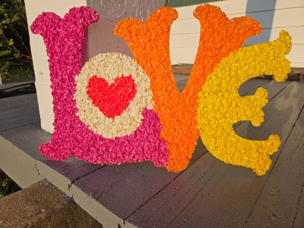 1970's LOVE decor 