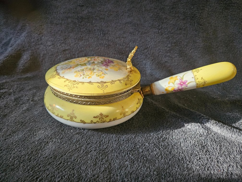 Floral Porcelain Silent Butler