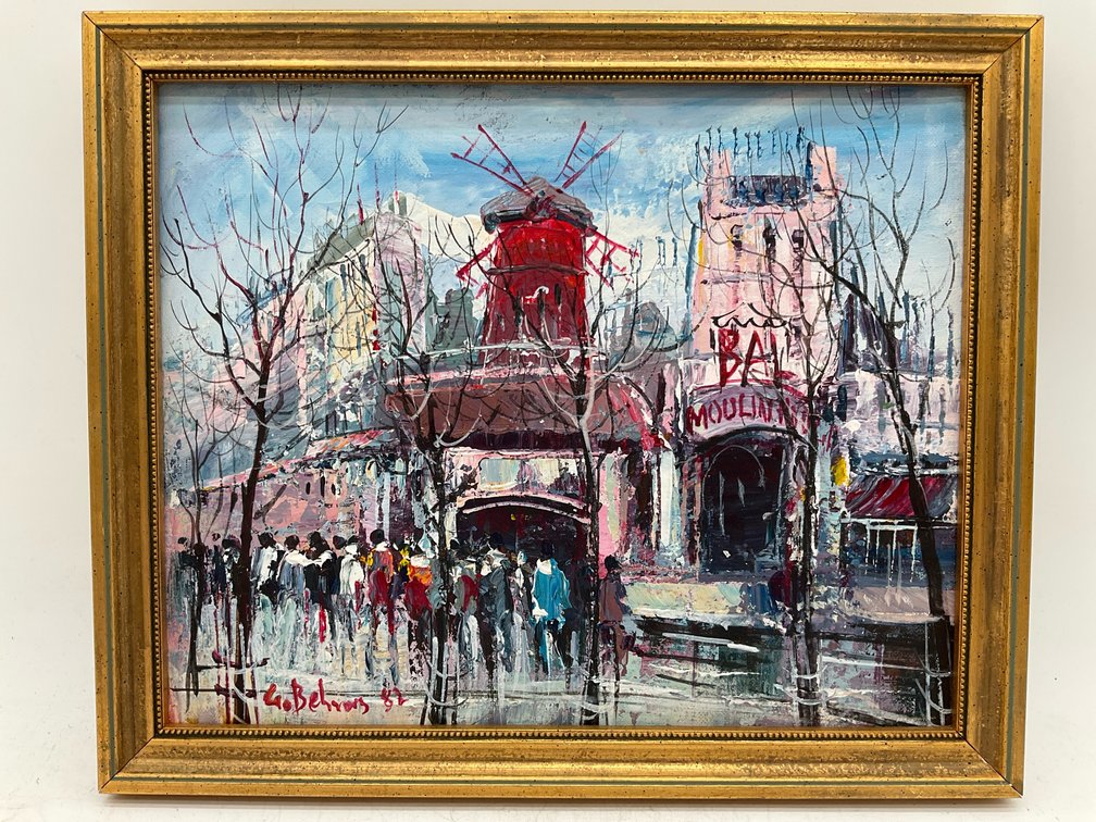 Georges Behras, Moulin Rouge Street Scene
