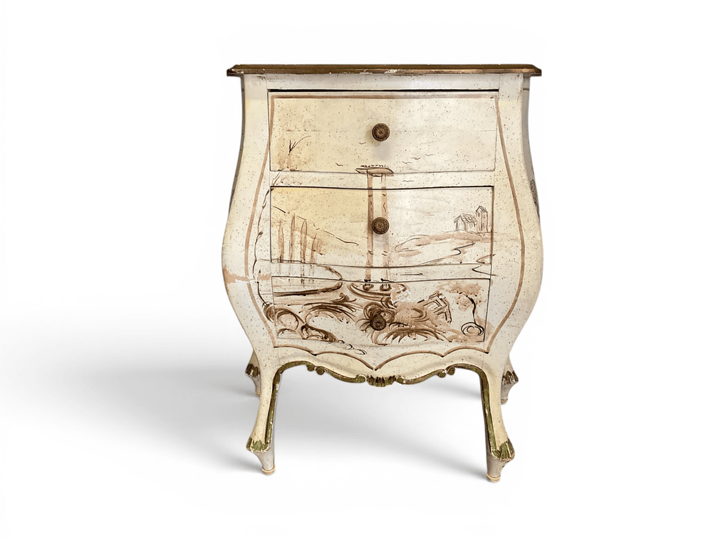 Venetian Style Bombé Commode