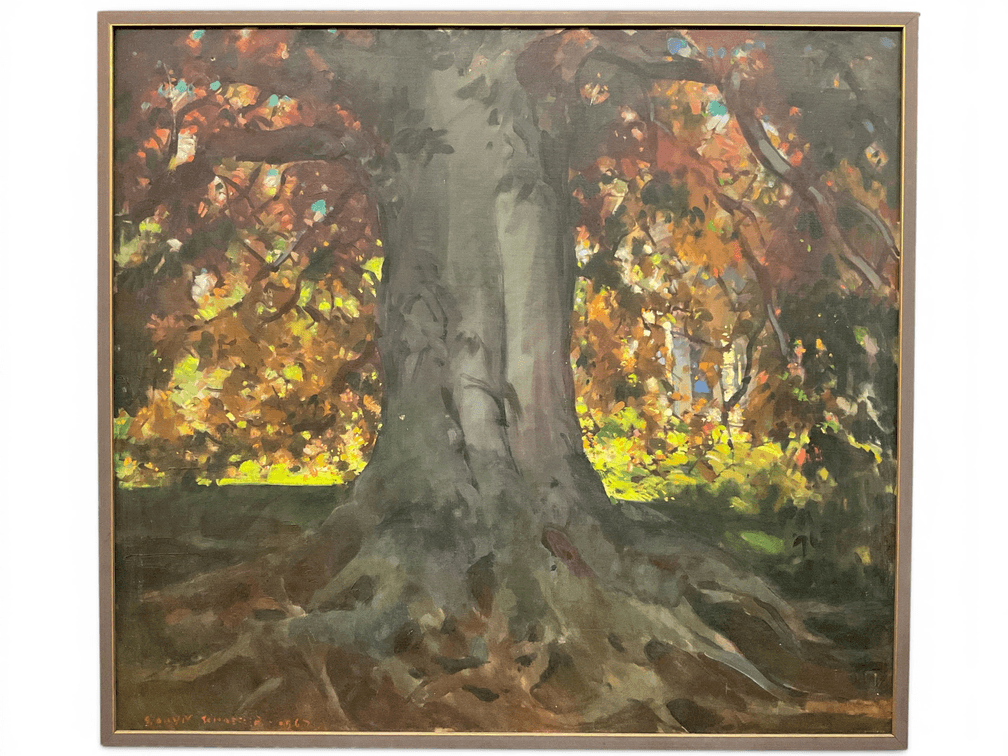 S. Allyn Schaeffer, Large Tree Painting