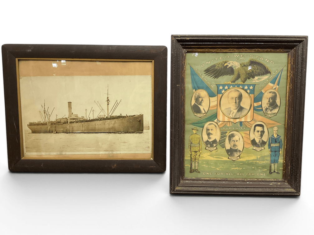 World War I Lithograph and Photograph