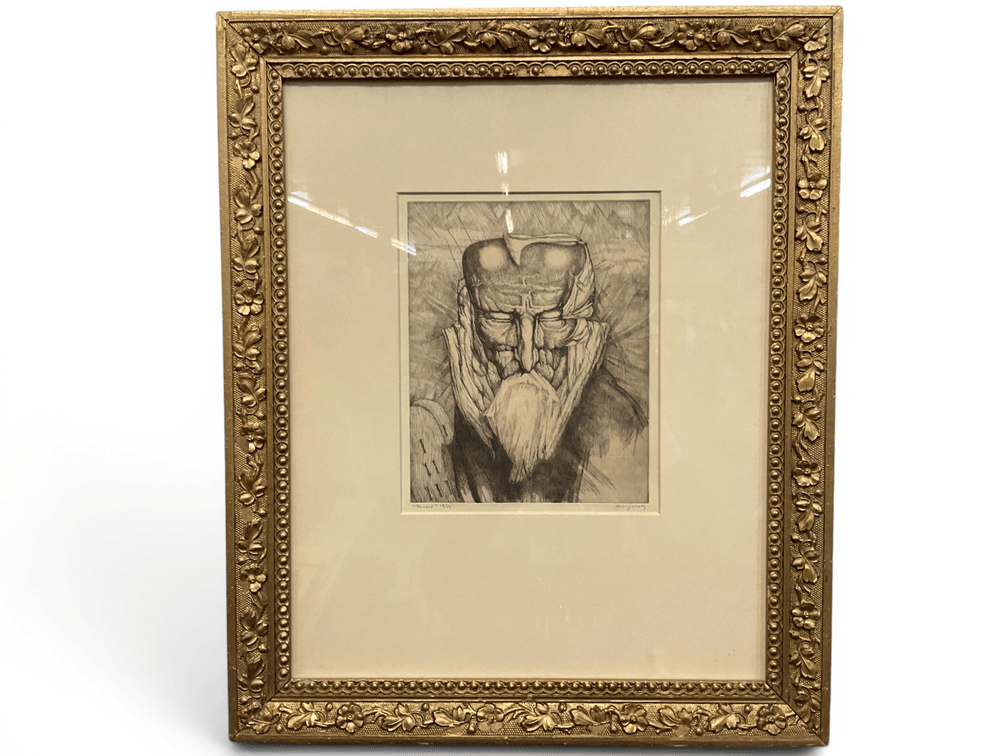 Nicholas Hornyansky, Pencil Signed Etching
