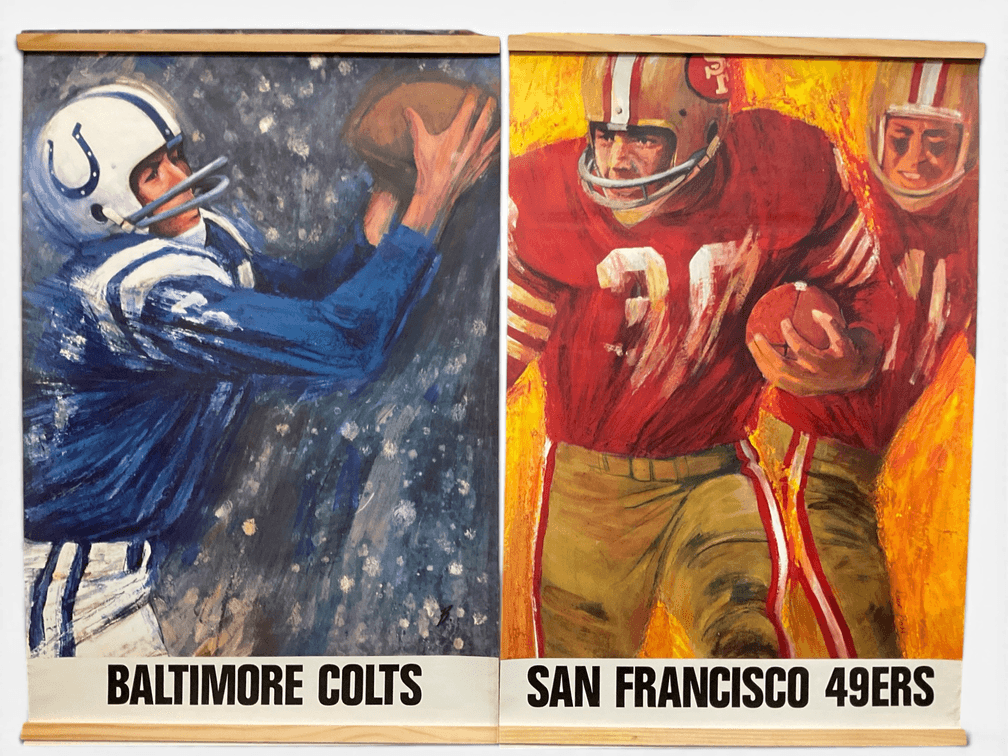Dave Boss, Two MCM Football Posters