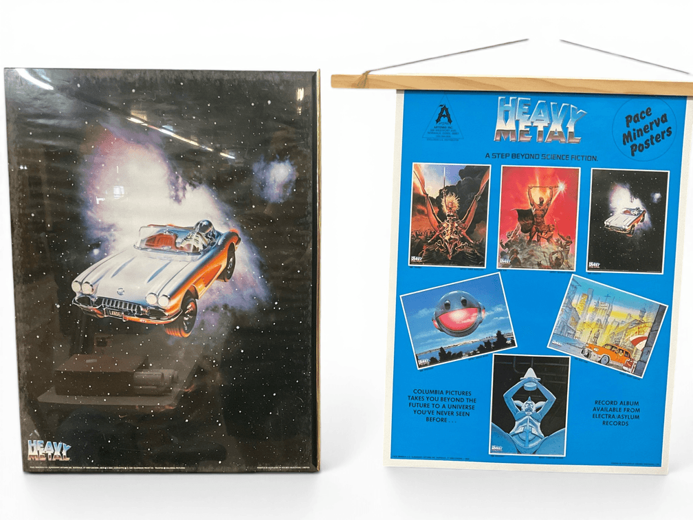 Four of Six Heavy Metal Movie Posters