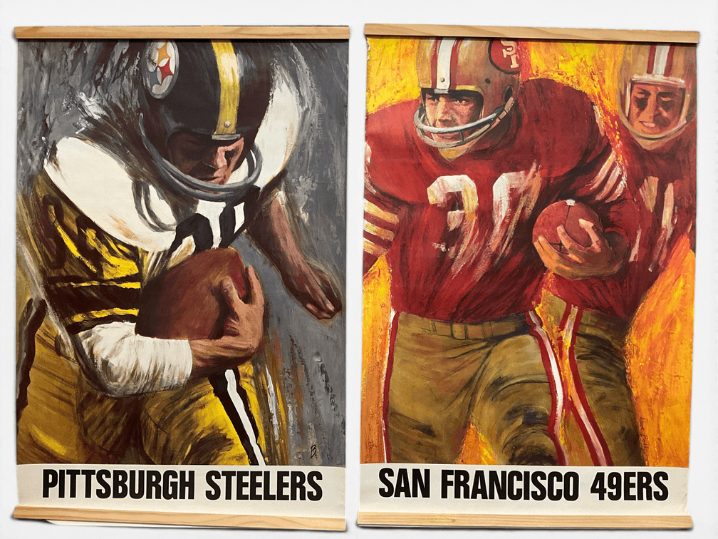 Dave Boss, Two MCM Football Posters