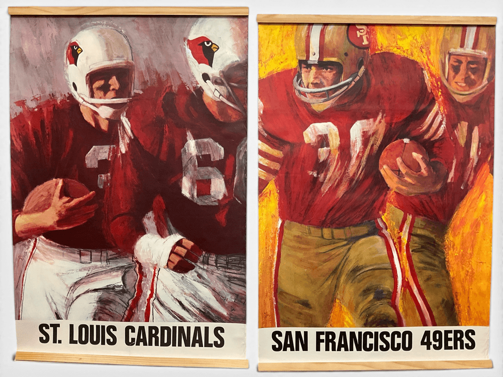Dave Boss, Two MCM Football Posters