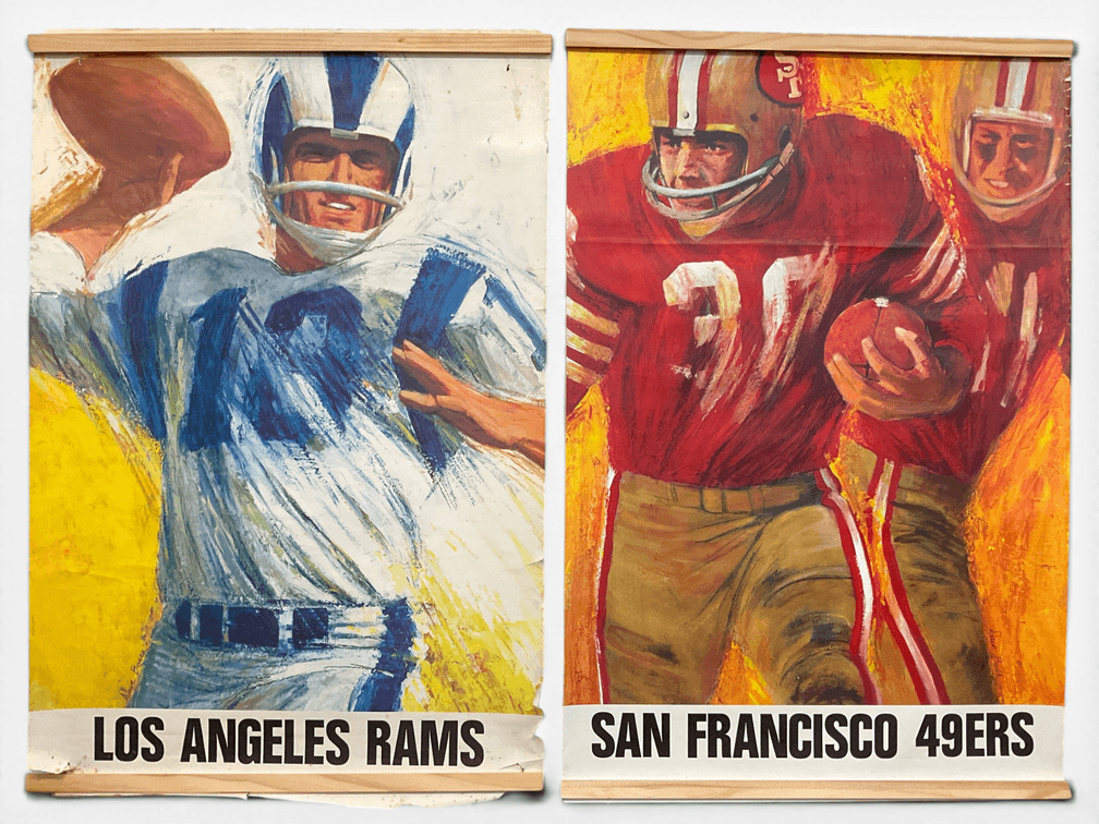 Dave Boss, Two MCM Football Posters