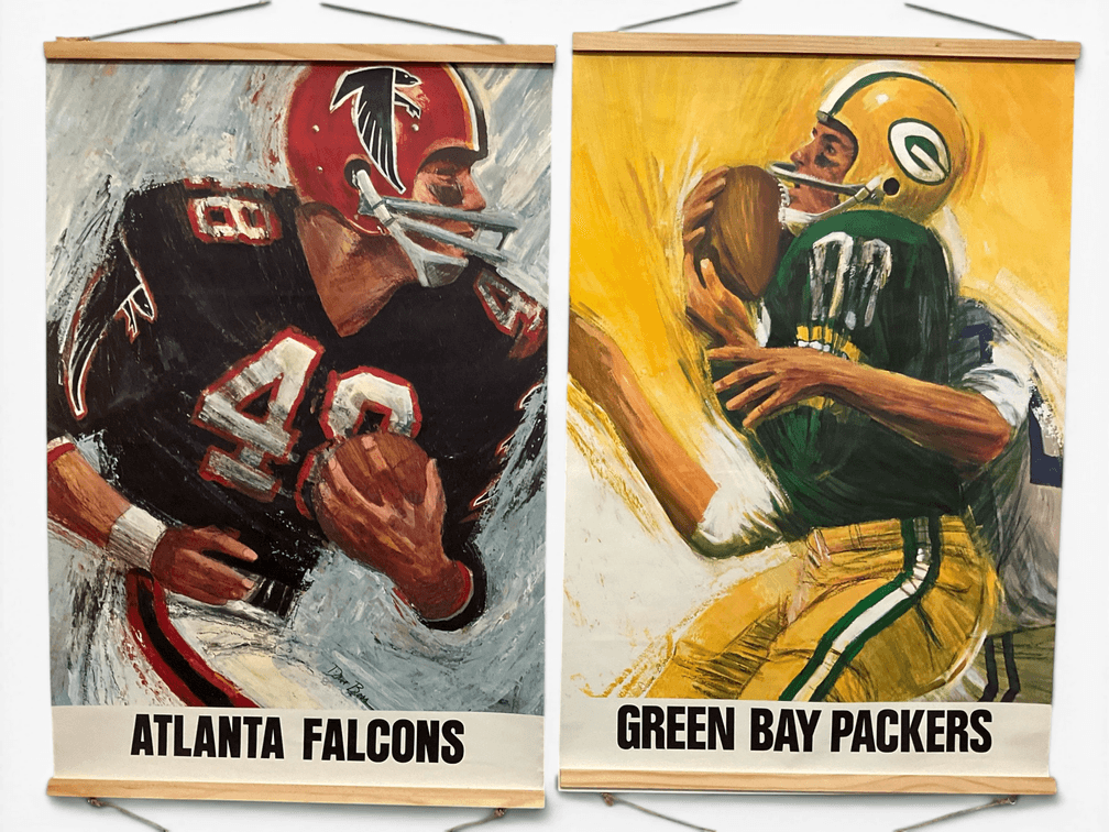 Dave Boss, Two MCM Football Posters