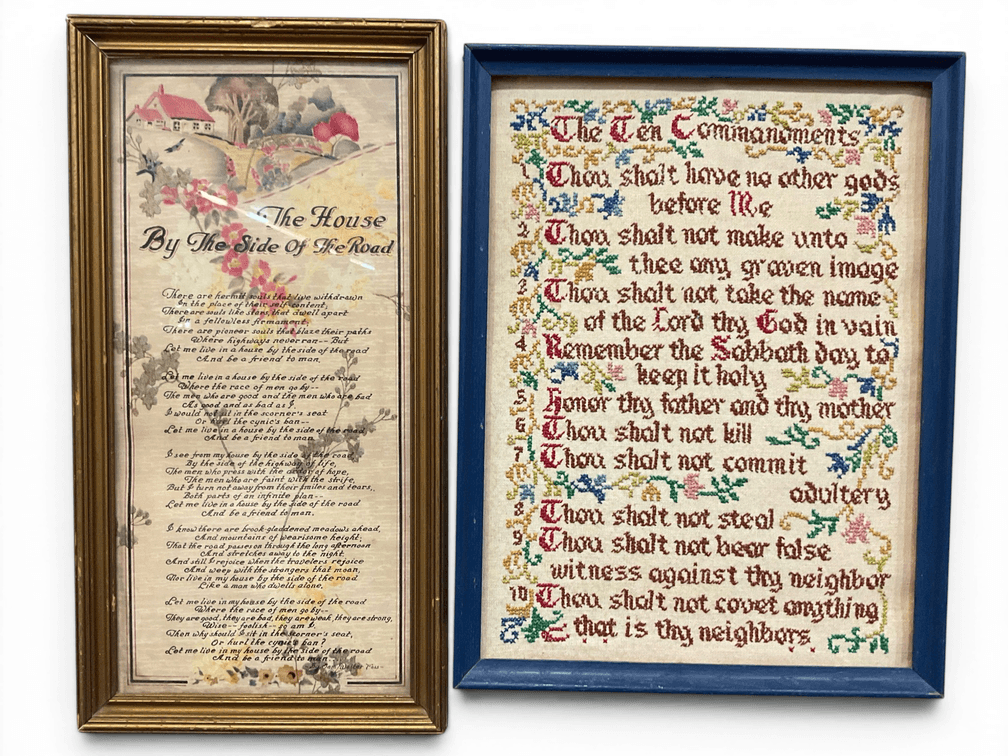 Meaningful Words Print and Cross Stitch