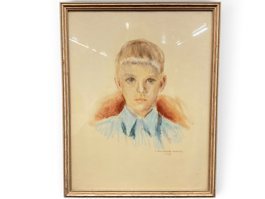 F. Richardson Murray, Pastel Portrait