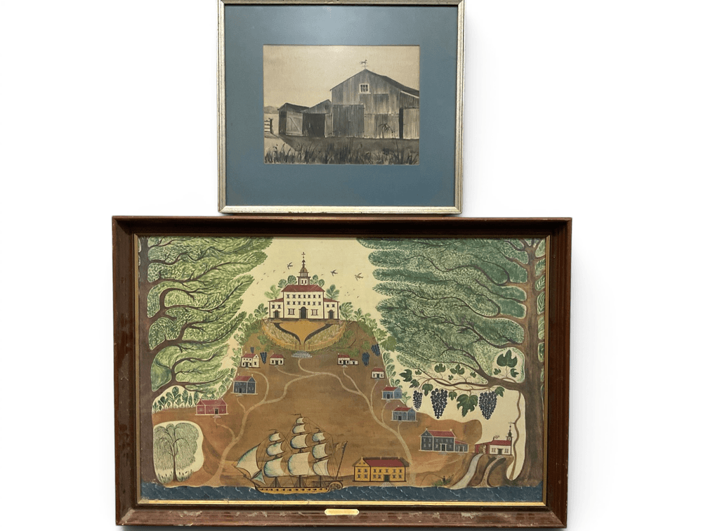 Two Folk Art Prints