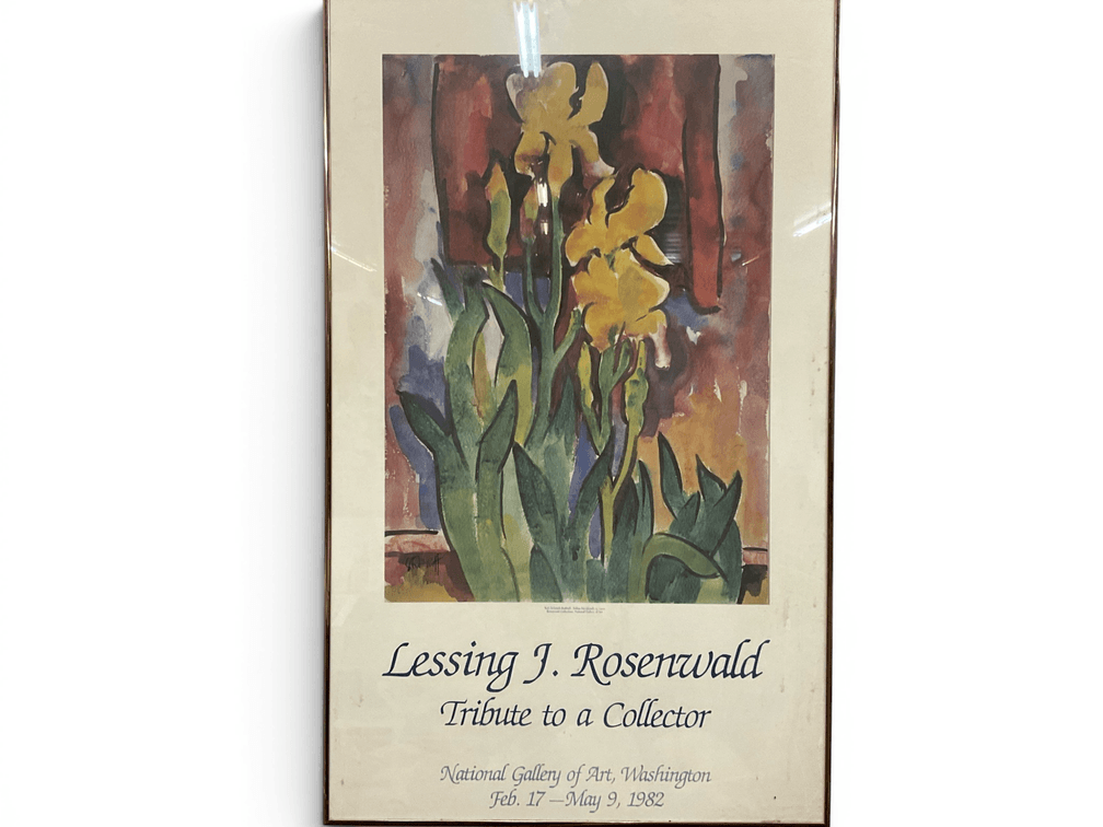 Lessing J. Rosenwald Tribute Collection Poster