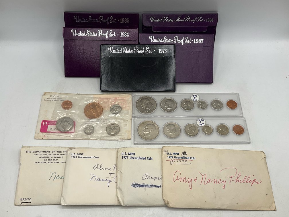 U.S. Proof & Uncirculated Coin Sets