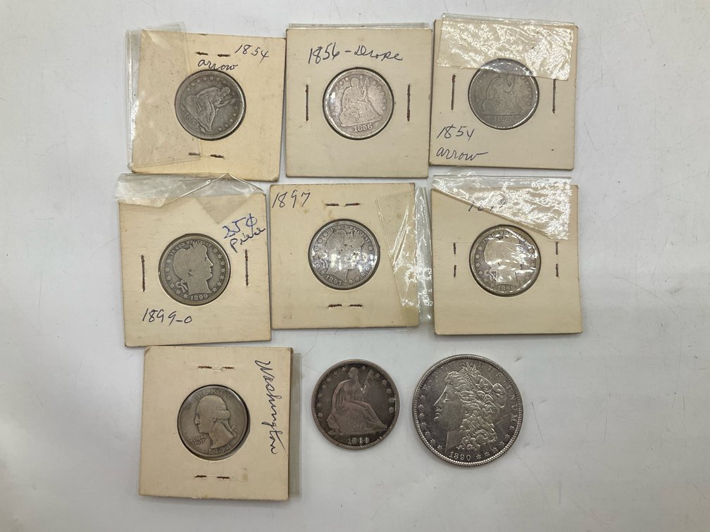 19th & Early 20th C. U.S. Silver Coins