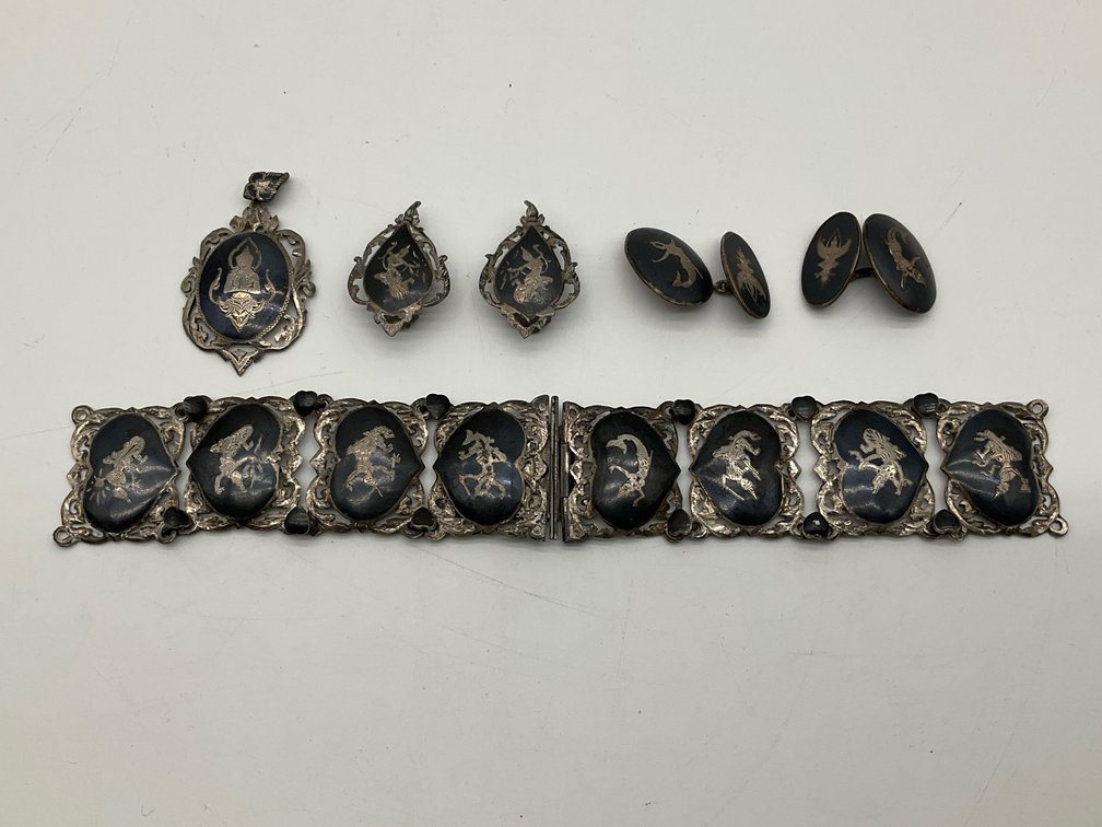 Siam Sterling Silver Nielloware