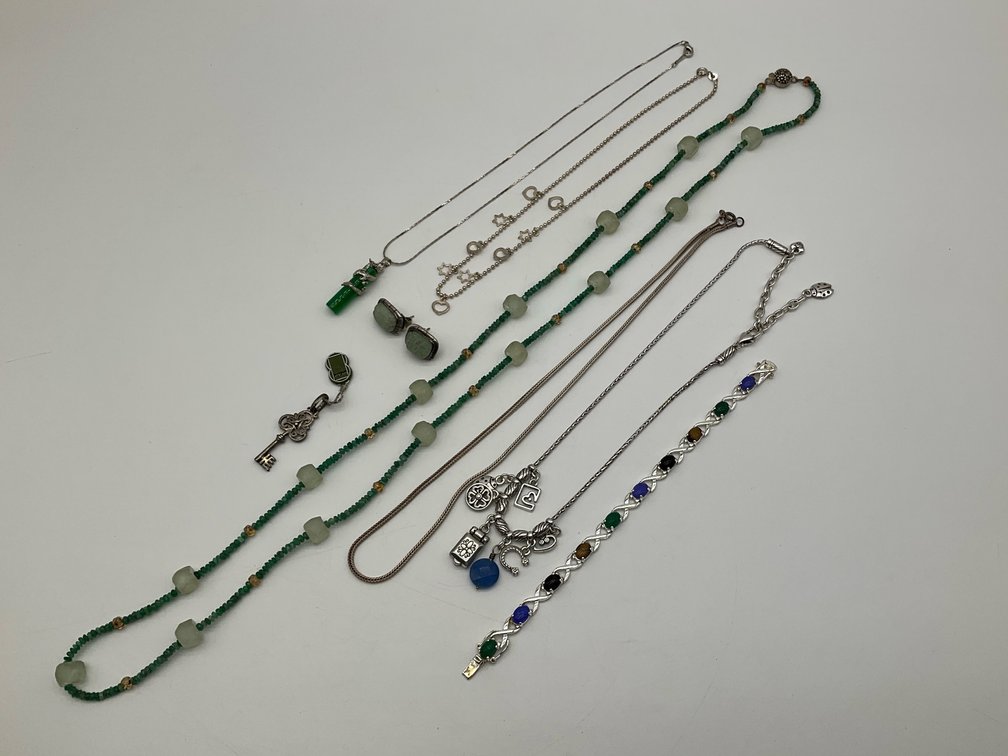 Sterling Silver and Silver Necklaces and Bracelet
