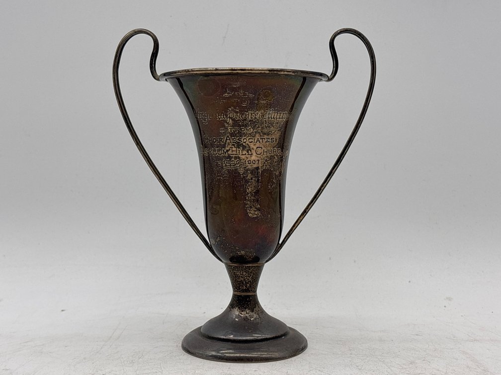 Sterling Asylum Hill Church Choir Associates Presentation Trophy Cup