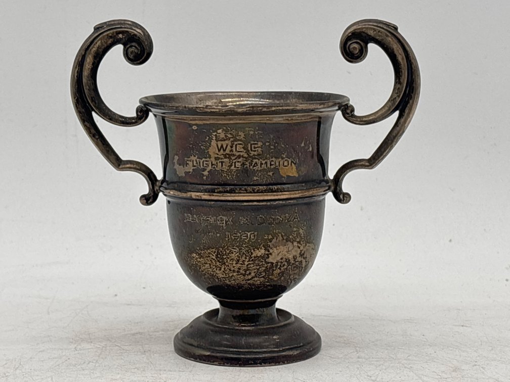1990 Sterling WCC Flight Champion Presentation Trophy Cup