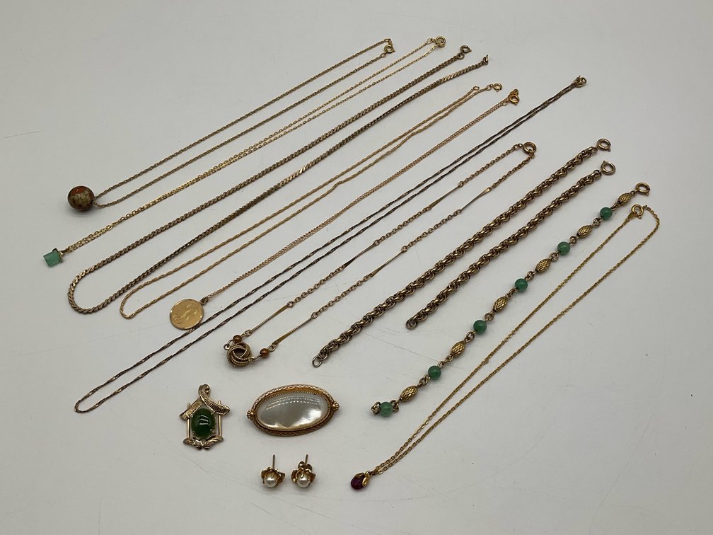 Gold Fill and Gold Tone Necklaces
