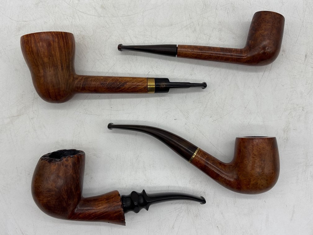 Four Pipes including Chatans Make Supreme and Karl Erik
