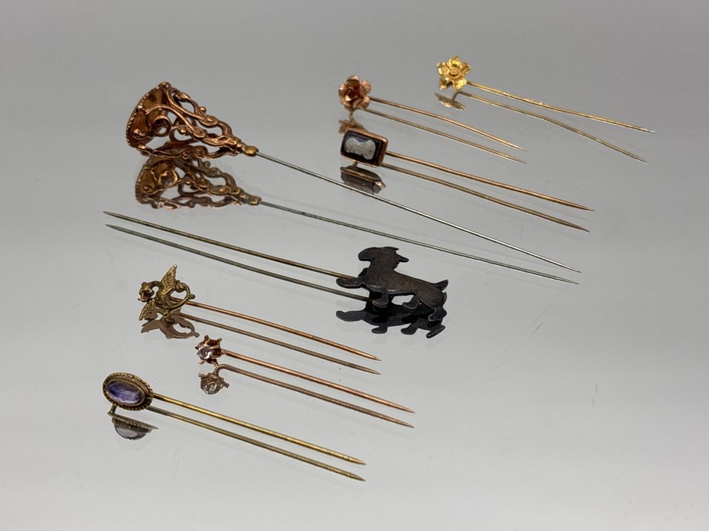 A Collection of Victorian and Style Stick Pins