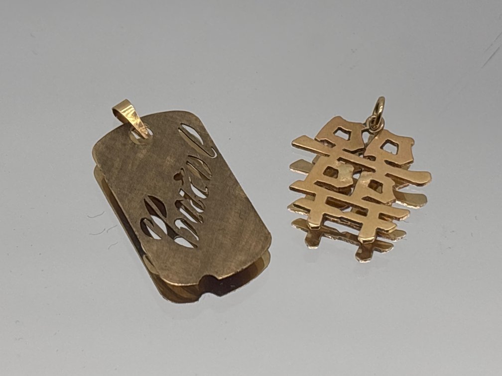 14K Yellow Gold Pendants