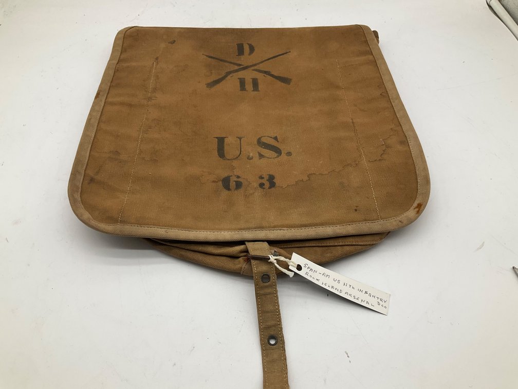 Spanish American War Era Canvas Haversack