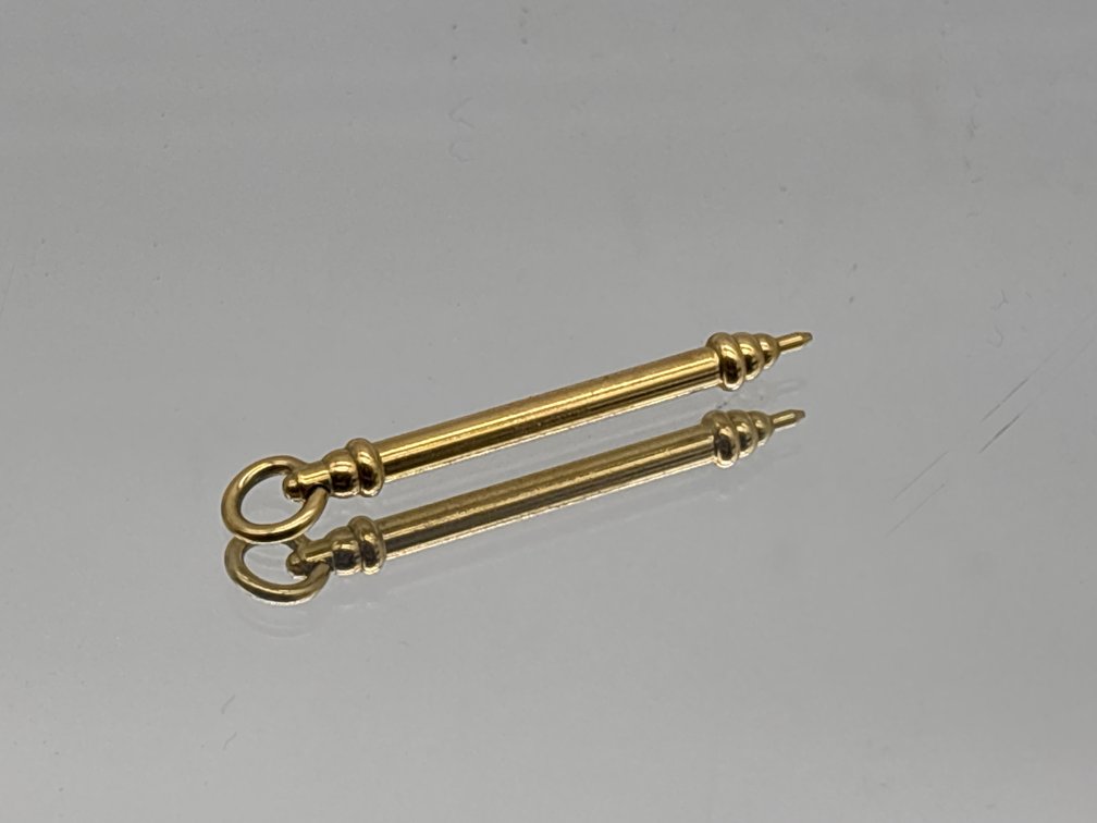 Chopard 18K Yellow Gold Point Pusher