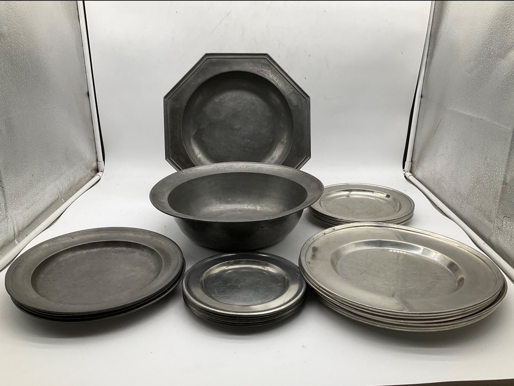 English World Pewter Tableware