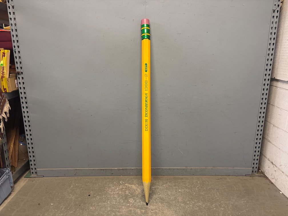 Ticonderoga Pencil Advertising Store Display Pencil