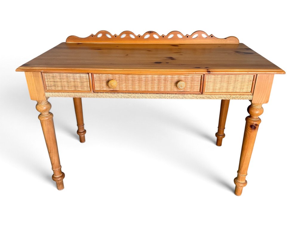 Rattan Wicker Desk By Lexington