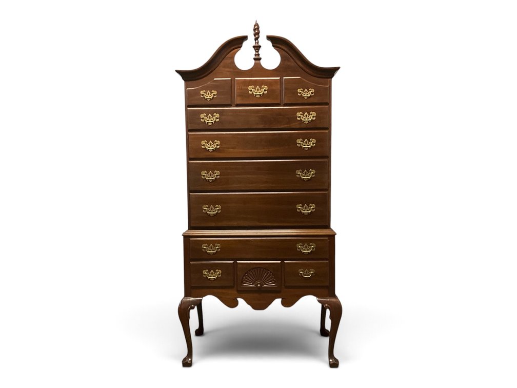Queen Anne Style Highboy By Ethan Allen