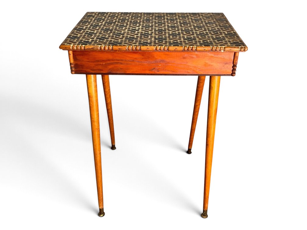 MCM Tile Topped Stand