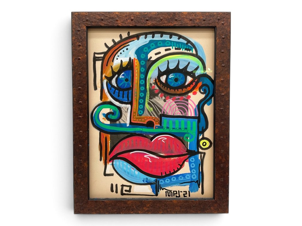 Mixed Media Graffiti Art