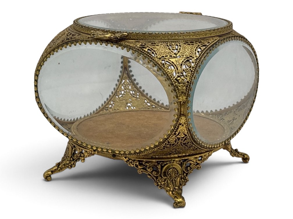 Oversized Gilt Bronze French Casket