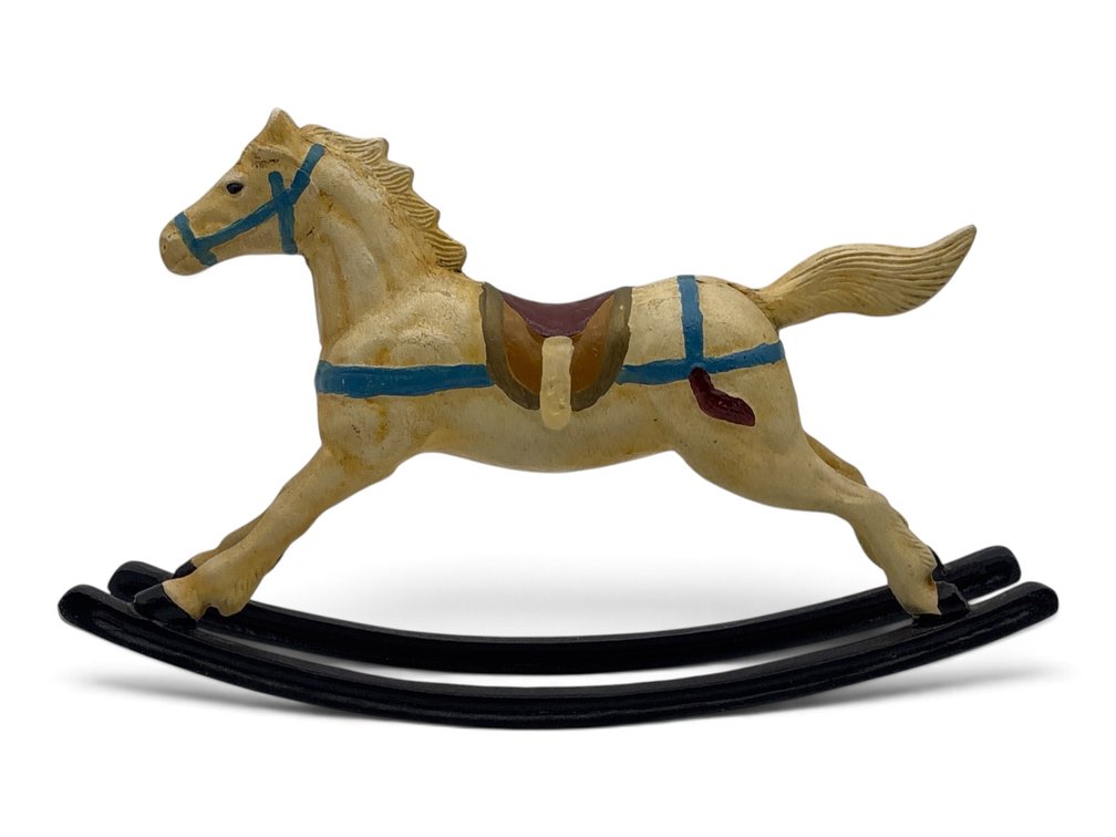 Cast Iron Doorstop as a Rocking Horse
