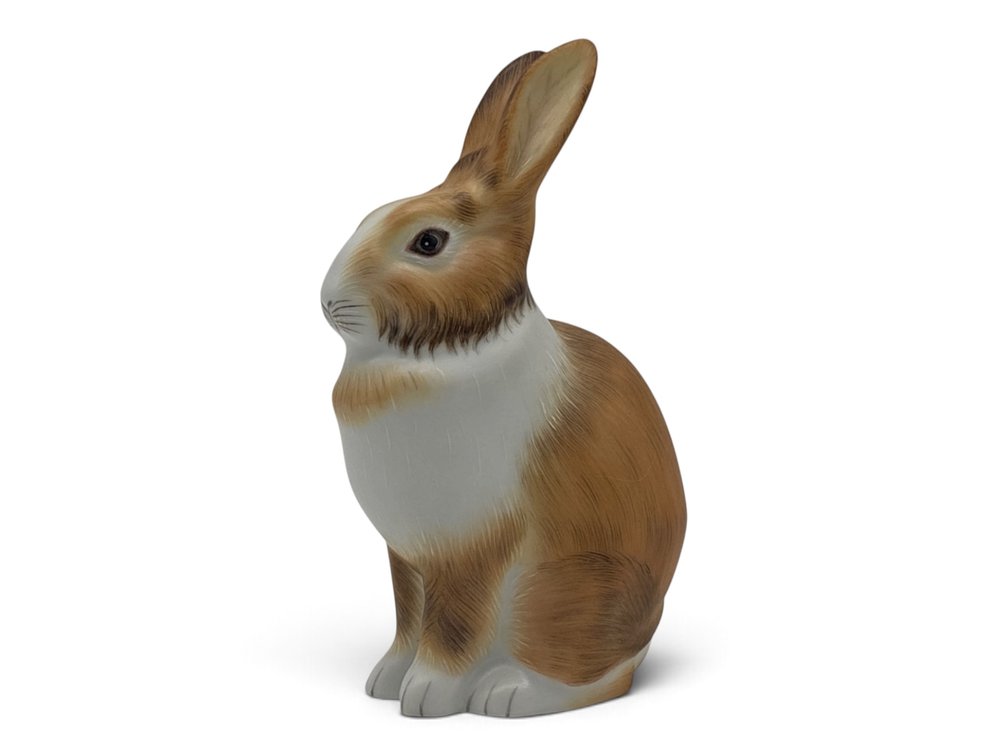 Herend Hungary Porcelain Seated Rabbit