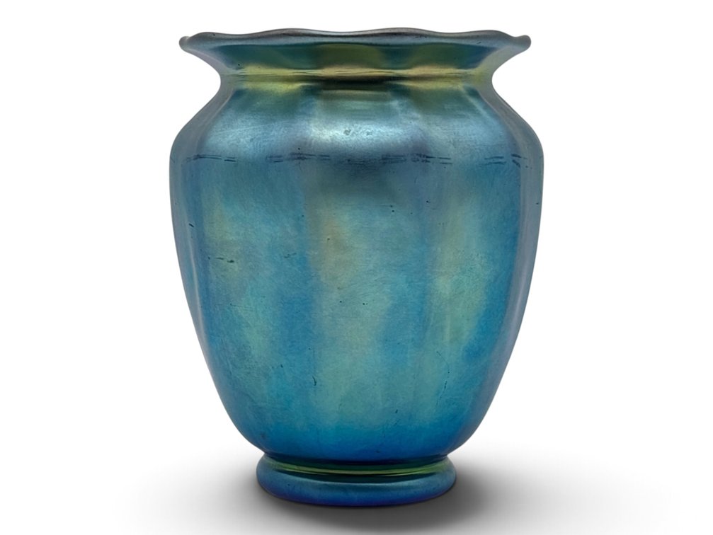 Steuben Aurene Art Glass Vase