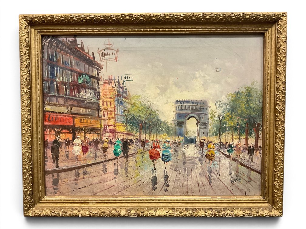 Parisian Street Landscape