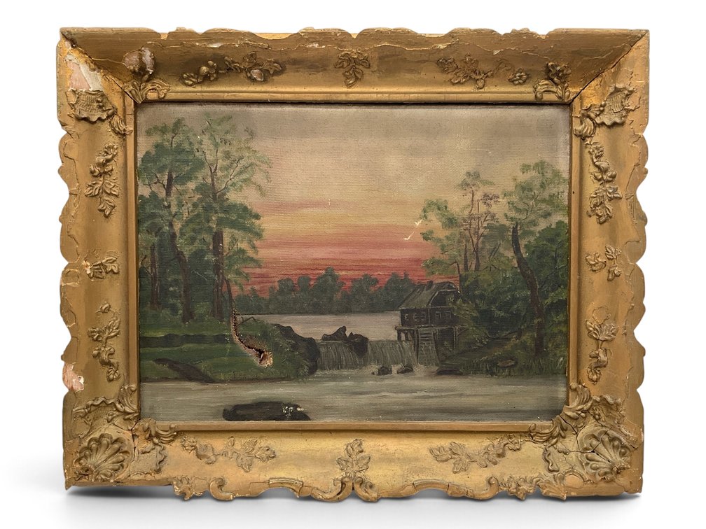 19th C. Oil Landscape
