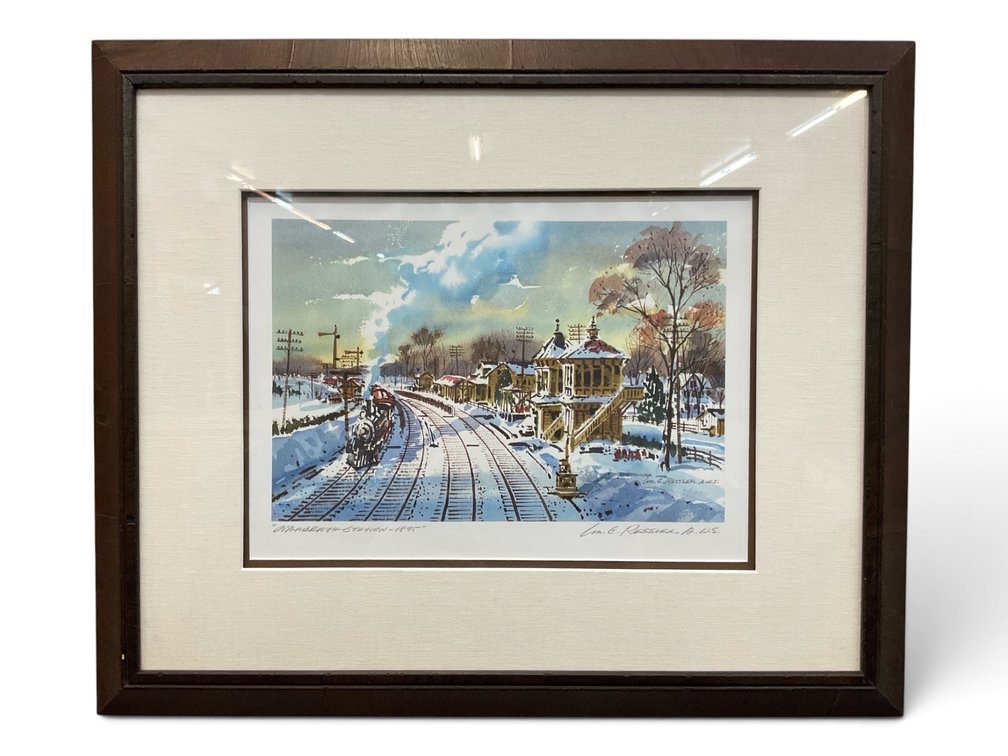 William C. Ressler, “Narbeth Station - 1895”